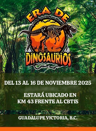 ESPECTÁCULO ERA DE DINOSAURIOS