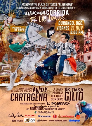 SENSACIONAL CORRIDA DE LAS LUCES